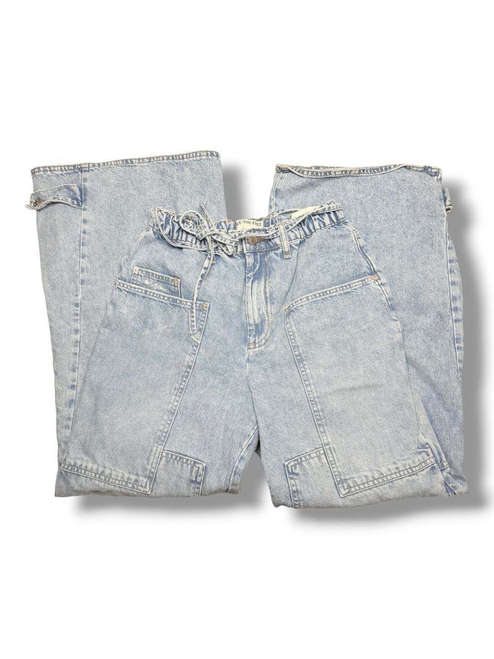 We The Free CRVY Outlaw Wide Leg Jeans Small - Picture 3 of 5